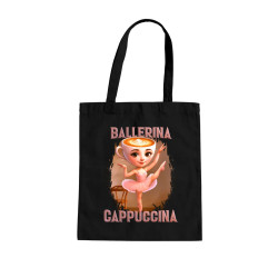 Ballerina Cappuccina V2 - Italian Brainrot - taška s potlačou