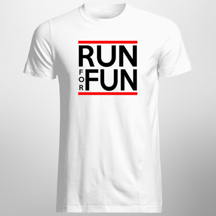 Run For Fun - Pánske tričko s potlačou