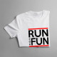 Run For Fun - Pánske tričko s potlačou
