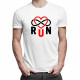 Run Infinity - Pánske  tričko s potlačou