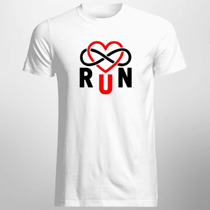 Run Infinity - Pánske  tričko s potlačou