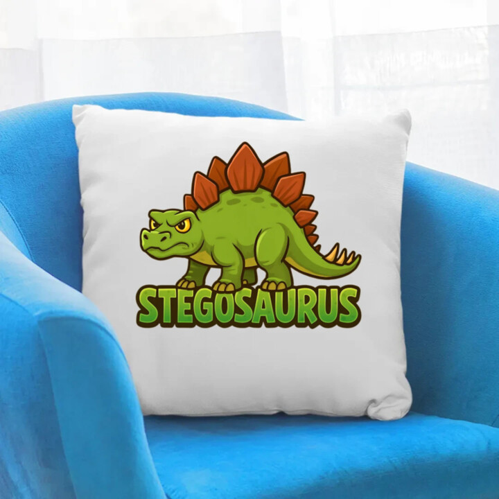 Stegosaurus - dinosaurov - vankúš s potlačou