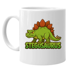 Stegosaurus - dinosaurov - keramický hrnček s potlačou