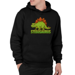 Stegosaurus - dinosaurov  - pánska mikina s potlačou