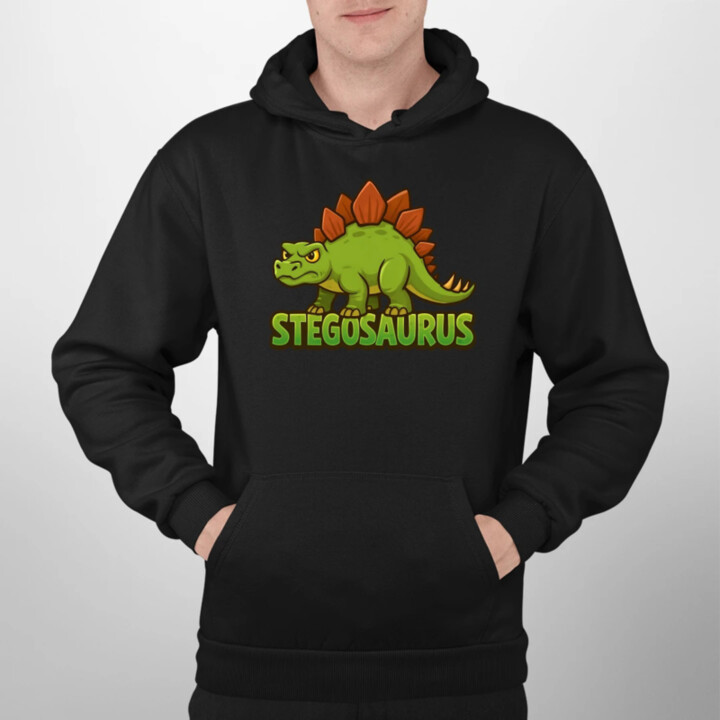Stegosaurus - dinosaurov  - pánska mikina s potlačou