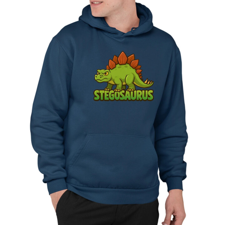 Stegosaurus - dinosaurov  - pánska mikina s potlačou