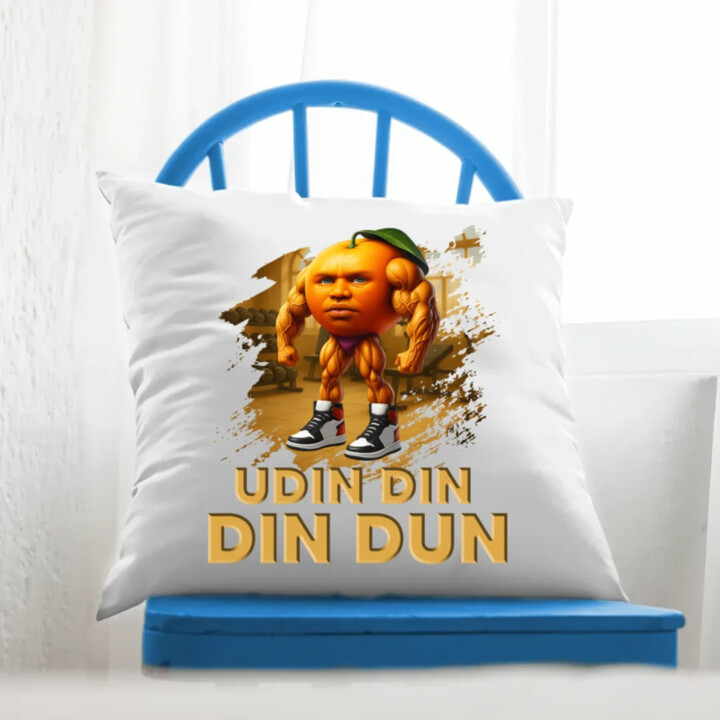 Udin din din dun - Italian brainrot - vankúš s potlačou