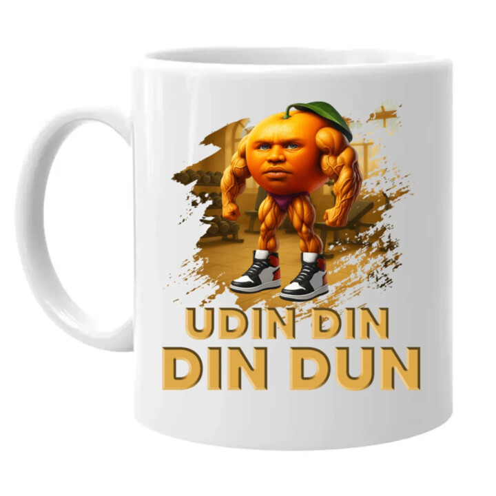 Udin din din dun - Italian brainrot - keramický hrnček s potlačou