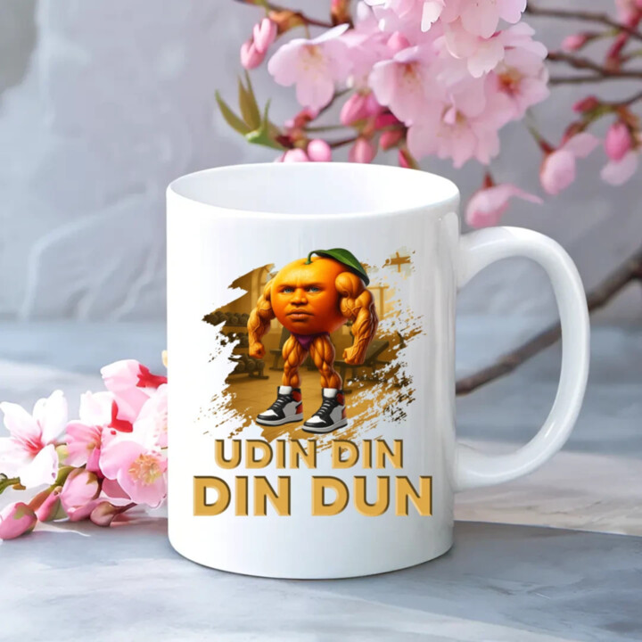 Udin din din dun - Italian brainrot - keramický hrnček s potlačou