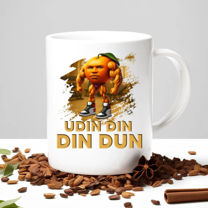 Udin din din dun - Italian brainrot - keramický hrnček s potlačou