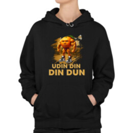 Udin din din dun - Italian brainrot  - dámska mikina s potlačou