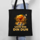 Udin din din dun - Italian brainrot - taška s potlačou