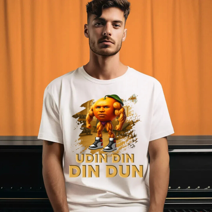 Udin din din dun - Italian brainrot - pánske tričko s potlačou