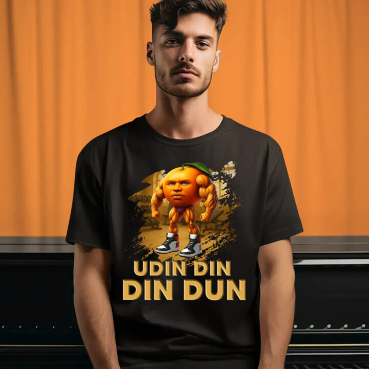 Udin din din dun - Italian brainrot - pánske tričko s potlačou