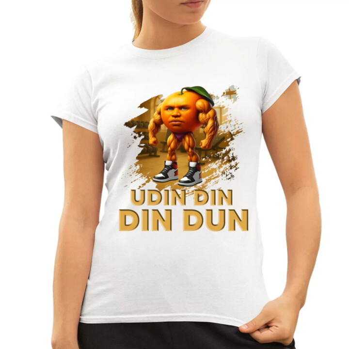 Udin din din dun - Italian brainrot - dámske tričko s potlačou