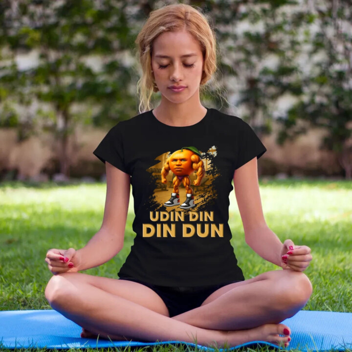 Udin din din dun - Italian brainrot - dámske tričko s potlačou