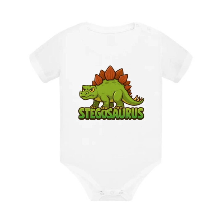Stegosaurus - dinosaurov  - body s potlačou