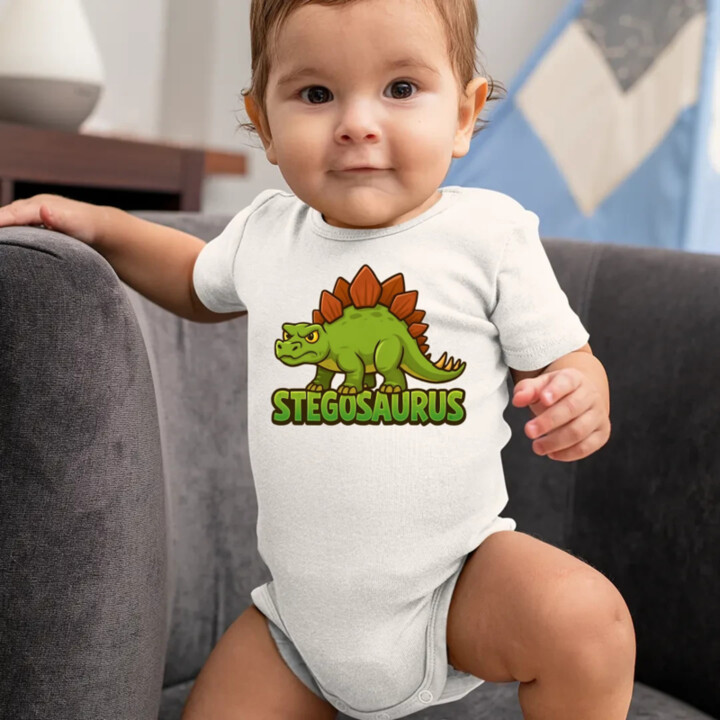 Stegosaurus - dinosaurov  - body s potlačou