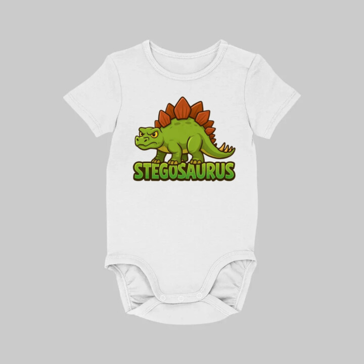 Stegosaurus - dinosaurov  - body s potlačou