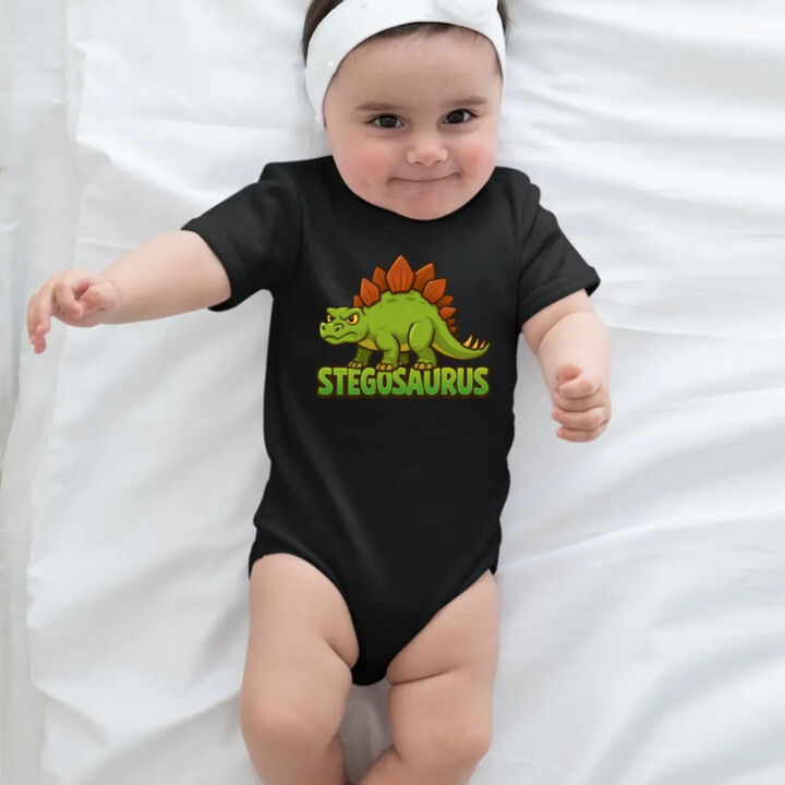 Stegosaurus - dinosaurov  - body s potlačou