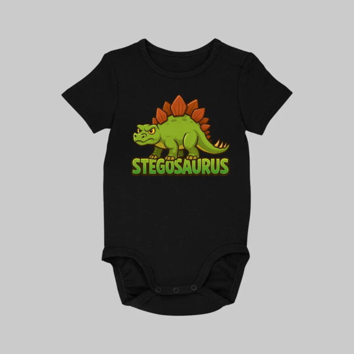 Stegosaurus - dinosaurov  - body s potlačou