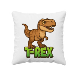 T-Rex Dinosaurov - vankúš s potlačou