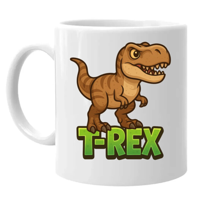 T-Rex Dinosaurov - keramický hrnček s potlačou
