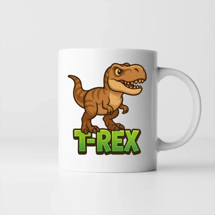T-Rex Dinosaurov - keramický hrnček s potlačou
