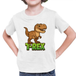 T-Rex Dinosaurov - detské tričko s potlačou