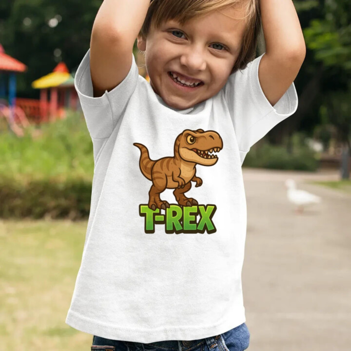 T-Rex Dinosaurov - detské tričko s potlačou