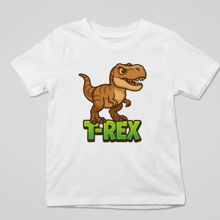 T-Rex Dinosaurov - detské tričko s potlačou