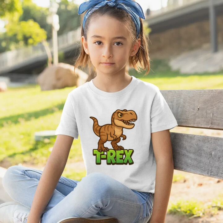 T-Rex Dinosaurov - detské tričko s potlačou