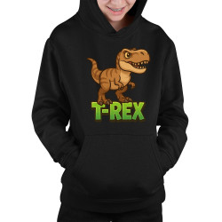 T-Rex Dinosaurov - detská mikina s kapucňou