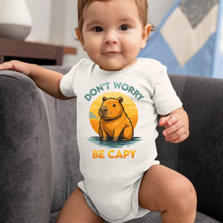 Don't worry, be capy  - body s potlačou