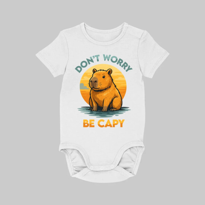 Don't worry, be capy  - body s potlačou