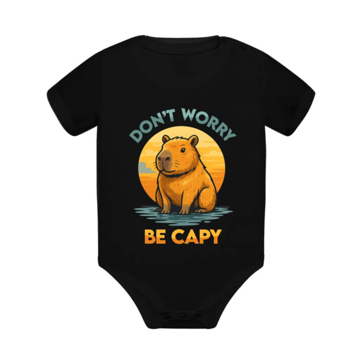 Don't worry, be capy  - body s potlačou