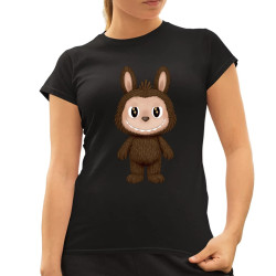 Plyšový Maskot Bubu - dámske tričko s potlačou pre fanúšikov Labubu