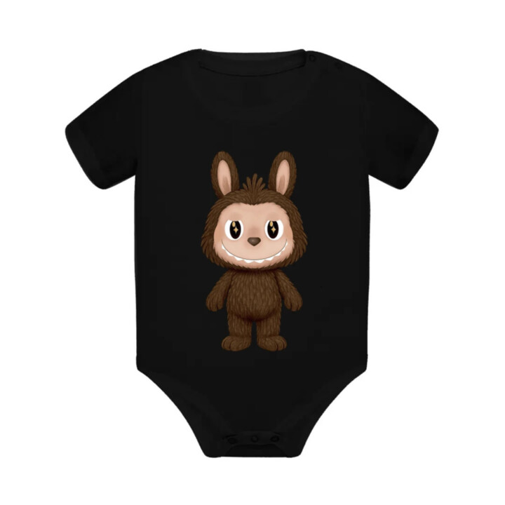 Plyšový Maskot Bubu  - body s potlačou pre fanúšikov Labubu