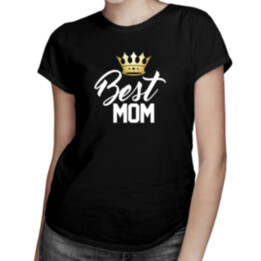 Best MOM - dámske tričko s potlačou