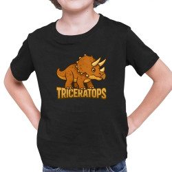 Triceratops Dinosaurov - detské tričko s potlačou