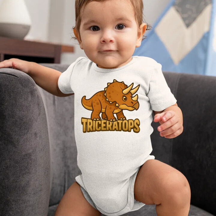Triceratops Dinosaurov  - body s potlačou