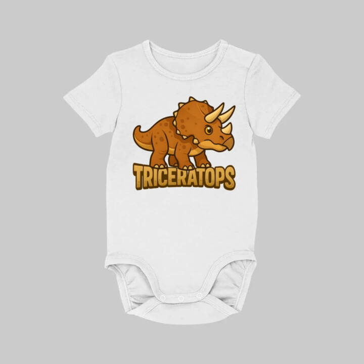 Triceratops Dinosaurov  - body s potlačou