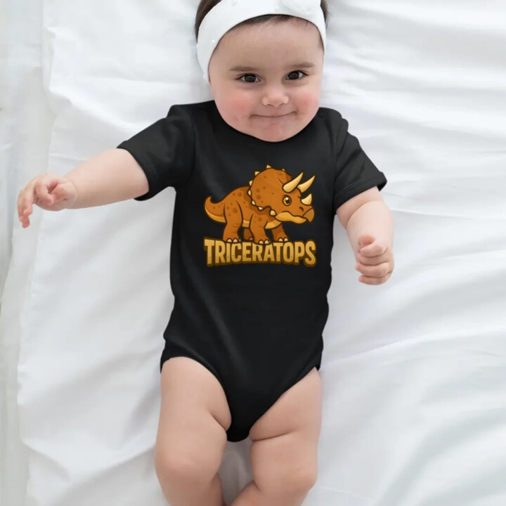 Triceratops Dinosaurov  - body s potlačou
