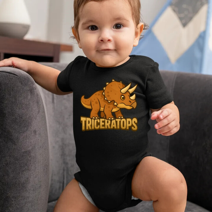 Triceratops Dinosaurov  - body s potlačou