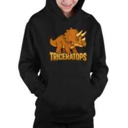 Triceratops Dinosaurov - detská mikina s kapucňou