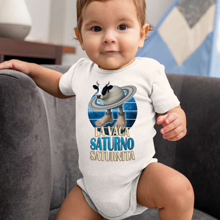 La Vaca Saturno Saturnita - Italian brainrot - krava Saturn  - body s potlačou