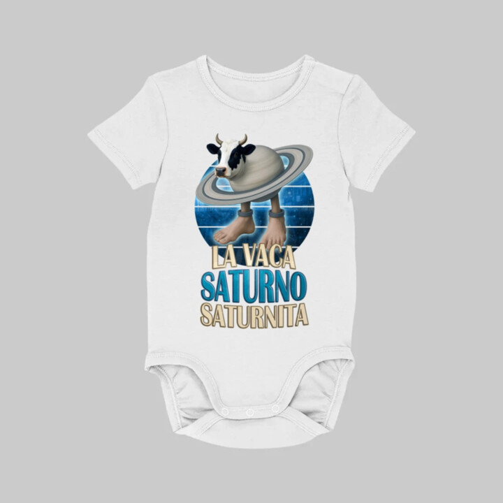 La Vaca Saturno Saturnita - Italian brainrot - krava Saturn  - body s potlačou
