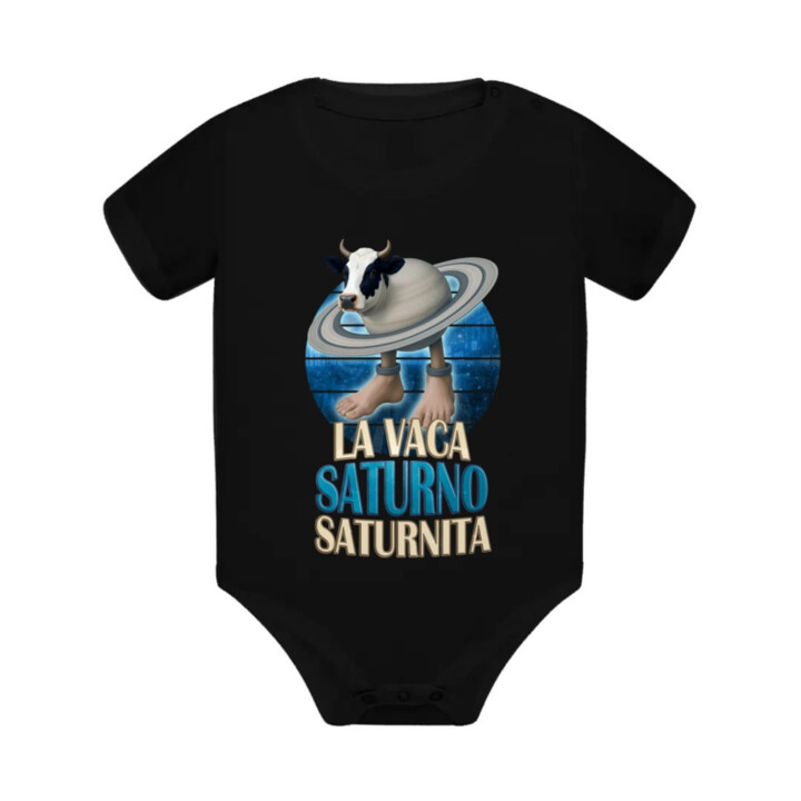 La Vaca Saturno Saturnita - Italian brainrot - krava Saturn  - body s potlačou