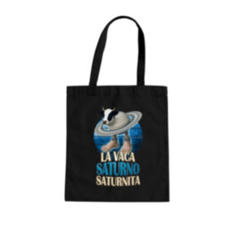 La Vaca Saturno Saturnita - Italian brainrot - krava Saturn - taška s potlačou