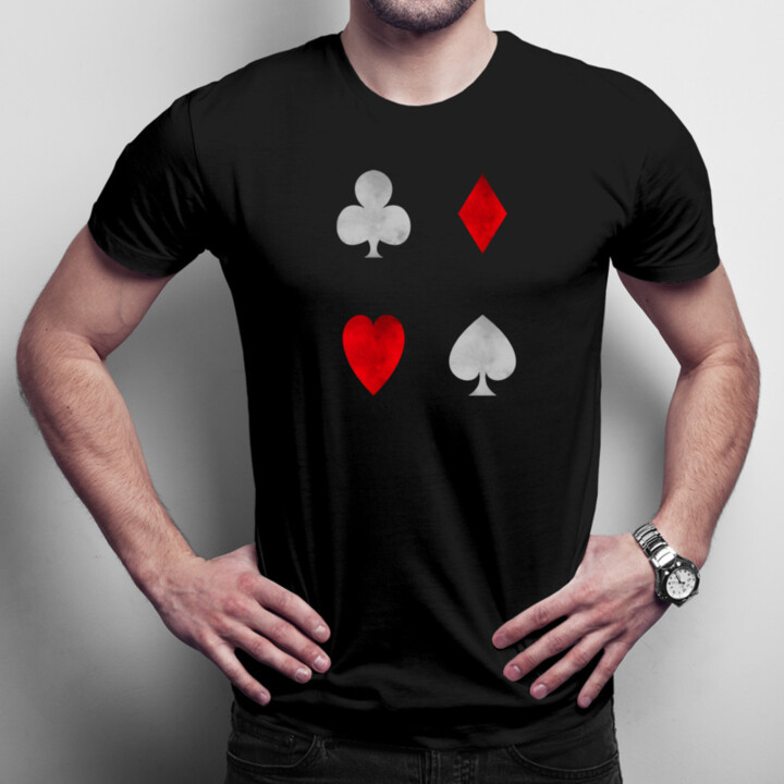 Playing Cards - Pánske tričko s potlačou